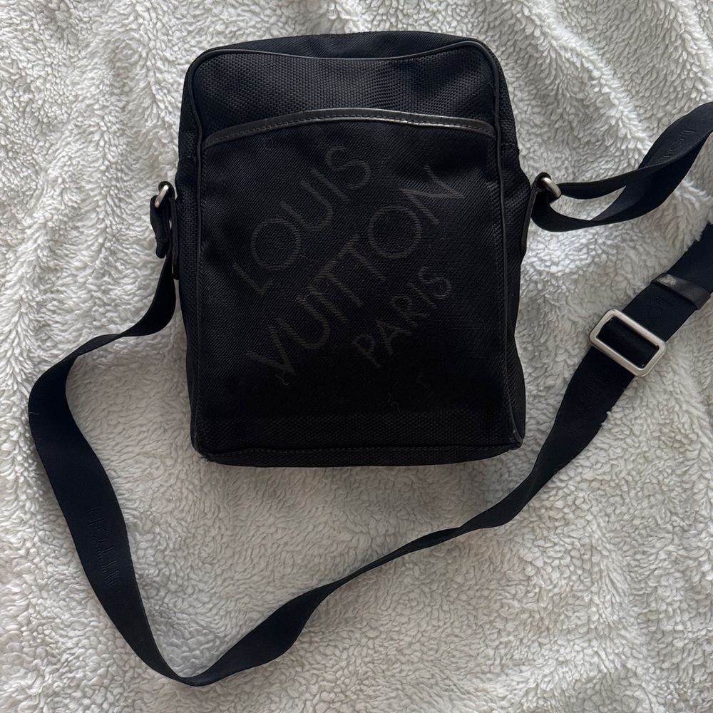 Louis Vuitton Black Messenger Bag